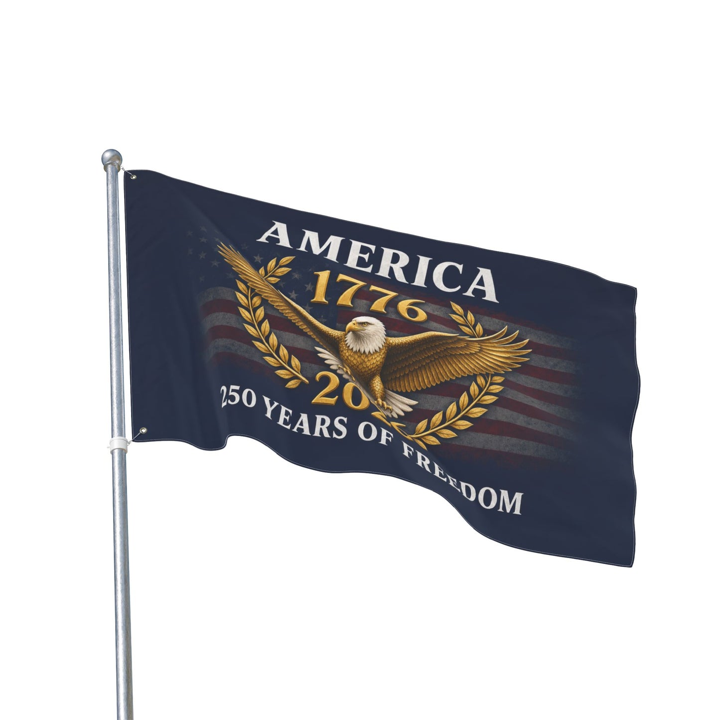 America 1776-2026 Commemorative Flag — 250 Years of Freedom