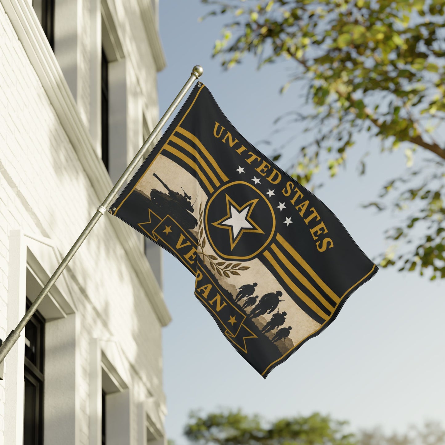 United States Army Veteran Flag — Premium Patriotic Display Flag